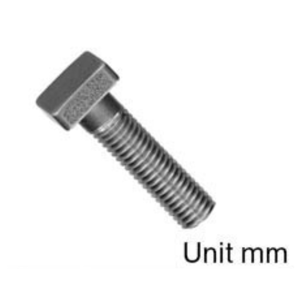 DIN 480 Square Head Bolt Technical Drawing 2